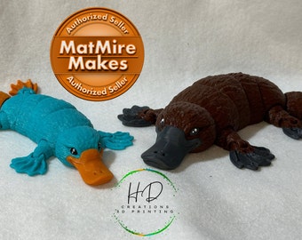 3D Printed Flexi Platypus(and Perry too!)