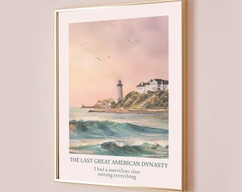 The Last Great American Dynasty Taylor Poster Lyric Print Inspired Quote Aesthetic Subtle Office Decor Home Preppy Room Digital Printable