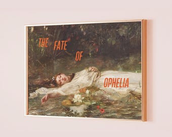 The Fate Of Ophelia The Life of a Showgirl Taylor Poster Quote Lyric Print Subtle Office Decor Home Room Wall Art Vintage Digital Download