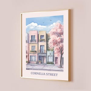 Cornelia Street Taylor Poster Inspired Quote Lyric Print Subtle Office Decor Pink Room Wall Art Home Aesthetic Bedroom Artwork Printable