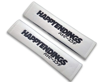 Fundas para cinturones de seguridad - Blancas (Par)