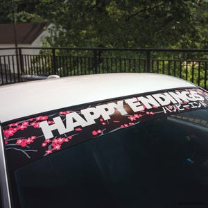 Vindrutebanderoll - Cherry Blossoms Edition 60" (luftutsläpp)