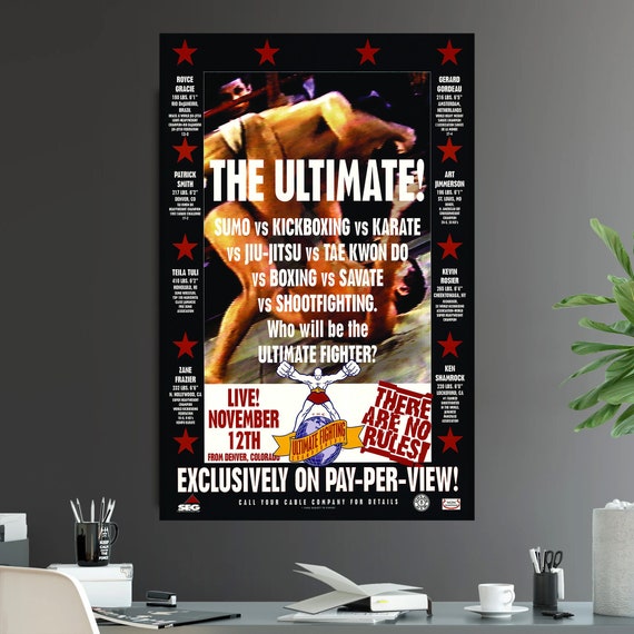 Cartes / Poster Collection K1 UFC PRIDE – Saison 1997, Arts Martiaux Mixtes (MMA)
