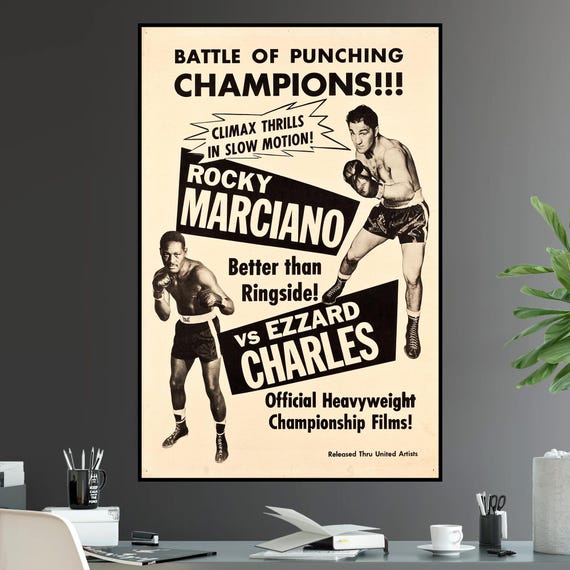 Rocky Marciano Vs. Ezzard Charles 2 Undisputed Heavyweight World