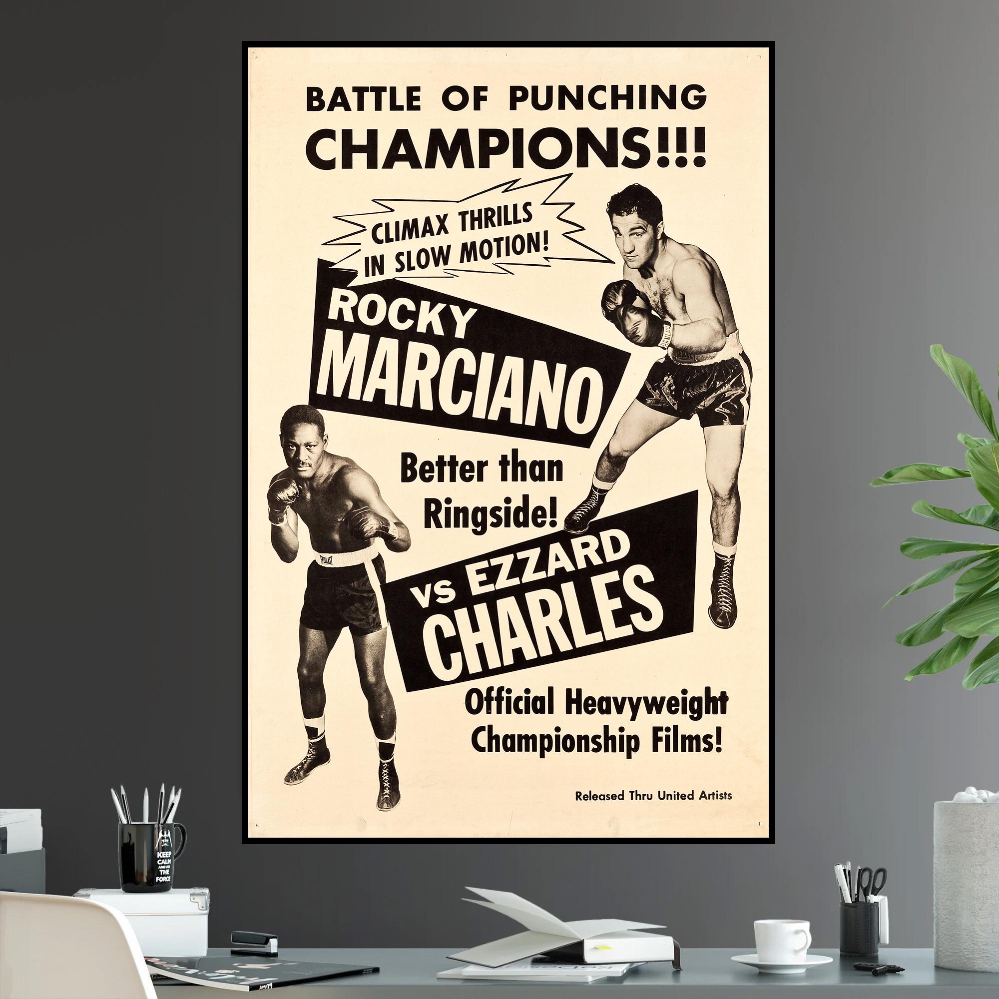 Rocky Marciano Vs. Ezzard Charles 2 Undisputed Heavyweight World