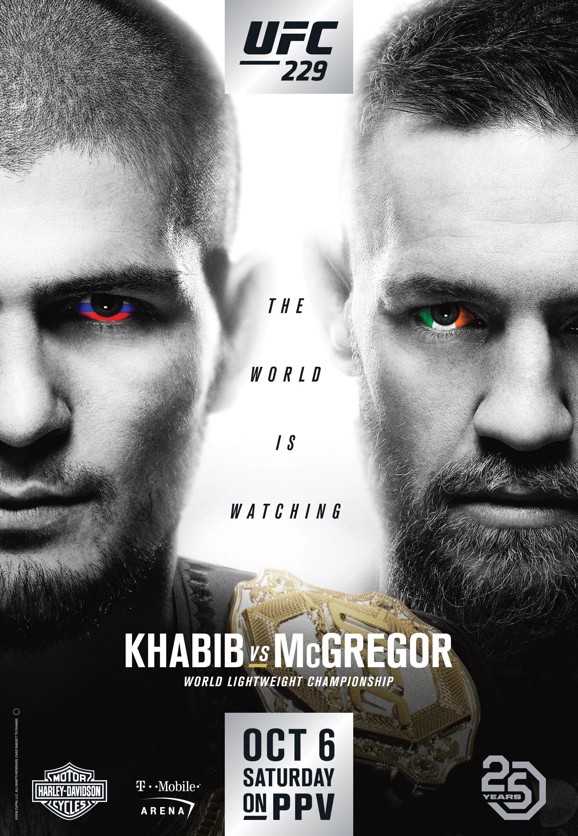 UFC 229 コナー・マクレガー vs ハビブ・ヌルマゴメドフ ライト級