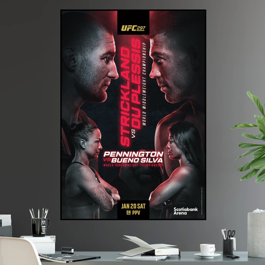 UFC 297 Sean Strickland Vs Dricus Du Plessis Middleweight