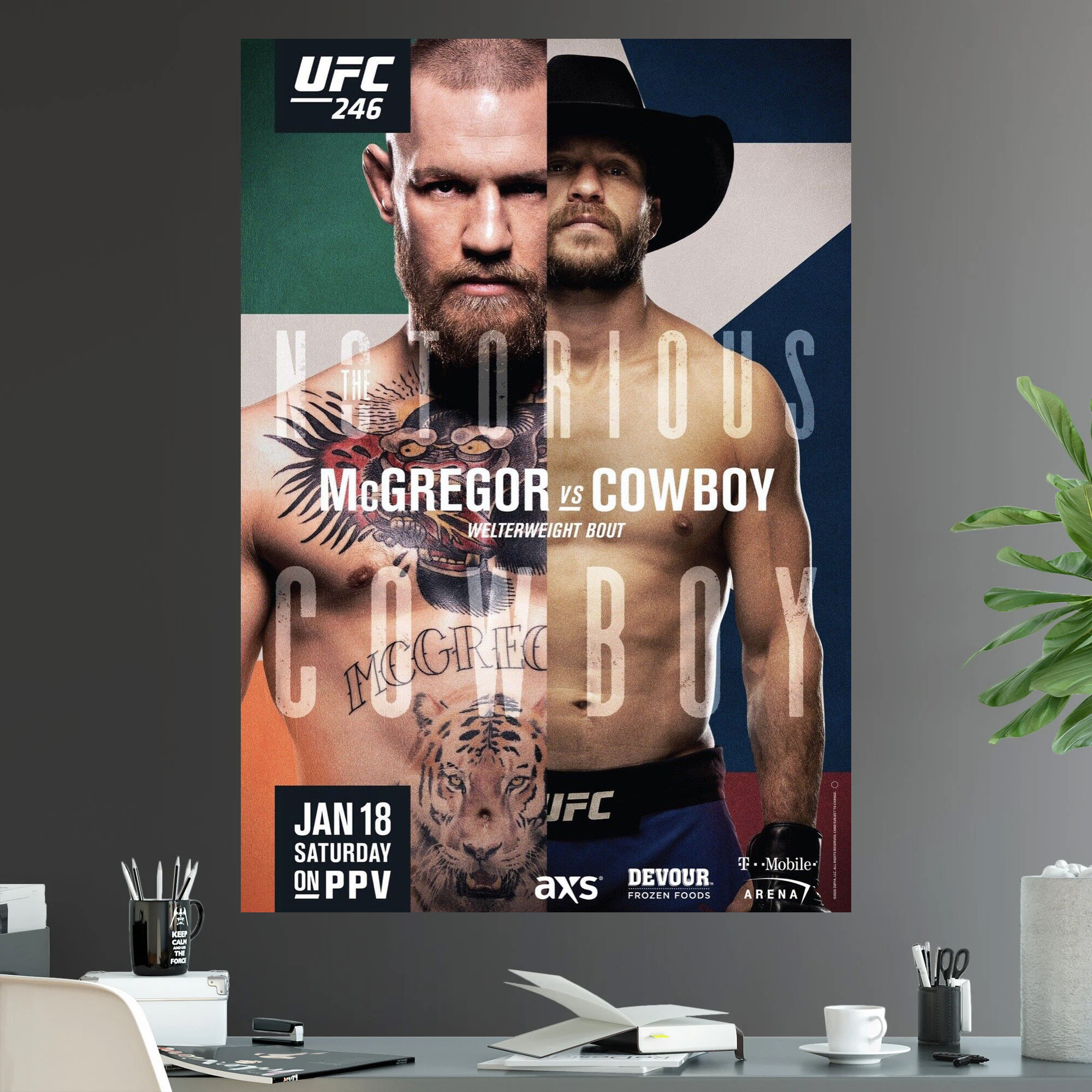 UFC 246 コナー・マクレガー対ドナルド・カウボーイ・セローニ