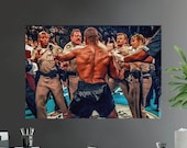 マイク・タイソン対警察戦（イベンダー・ホリフィールド戦）のポスター