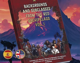 DnD Backgrounds and Subclasses from the Red Archipelago vol. 1 - Campaign Setting PDF - Homebrew Module for Dungeon Masters - 5E 2014–2024