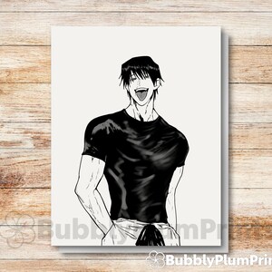 Fushiguro Daddy Anime Manga Biglietto d'auguri, matrimonio, compleanno, San Valentino, confessione, biglietto carino, per lui/lei, regalo unico per Otaku, BFF
