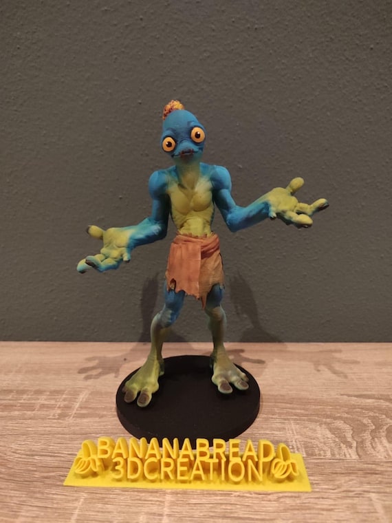 Oddworld: Soulstorm エイブ フィギュア Abe Eyes Action Figure