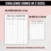 20000 Savings Challenge 20k in 6 Months Challenge Savings Tracker 26 ...