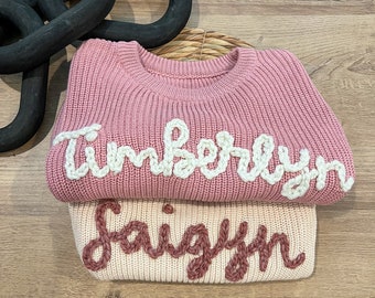 Custom Name Sweater | Baby Gift | Baby Shower