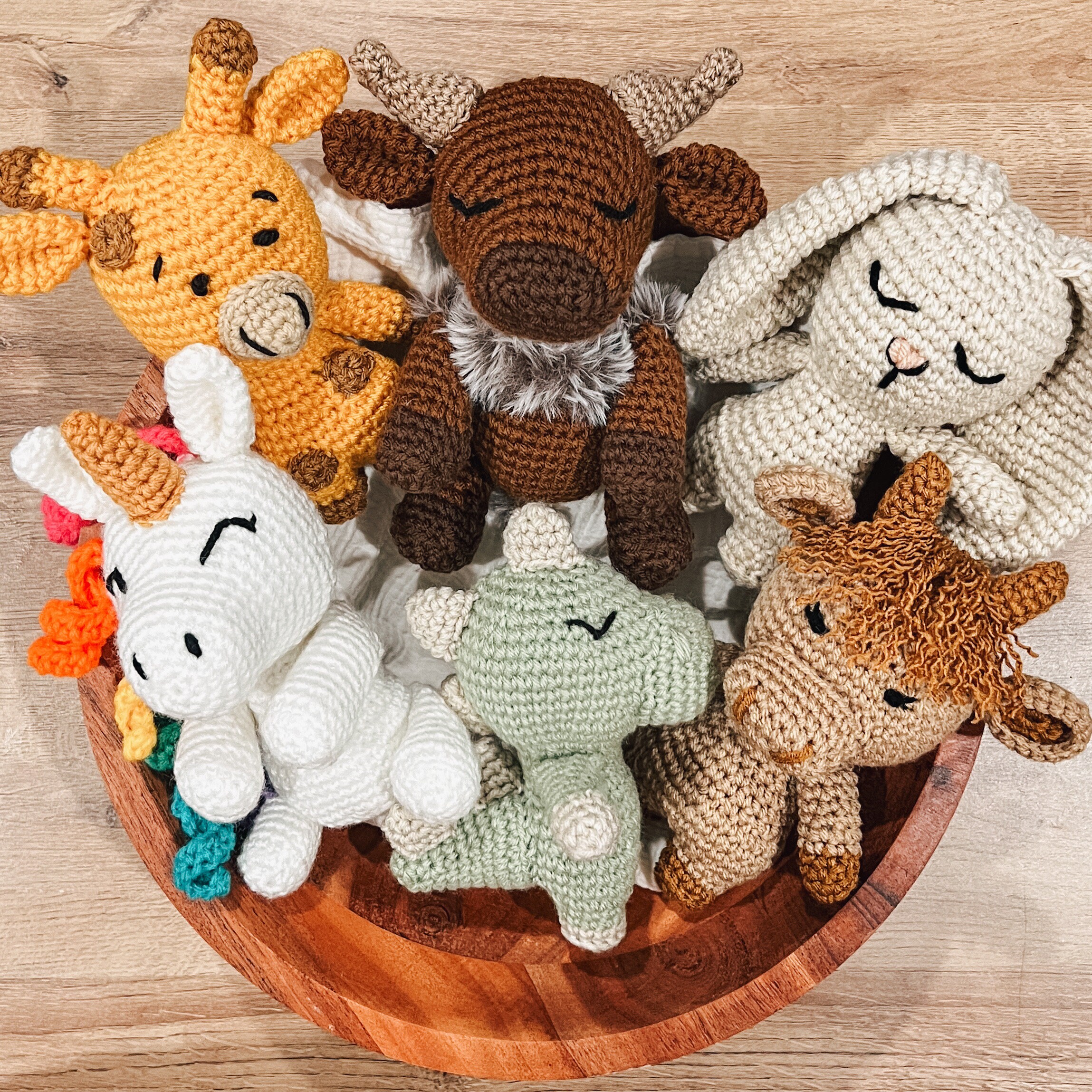 Crocheted Animal | Baby Gift | Baby Shower