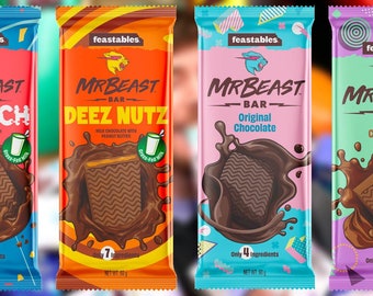 Come get your RARE MR BEAST chocolate bars at LOLZ CANDY WORLD