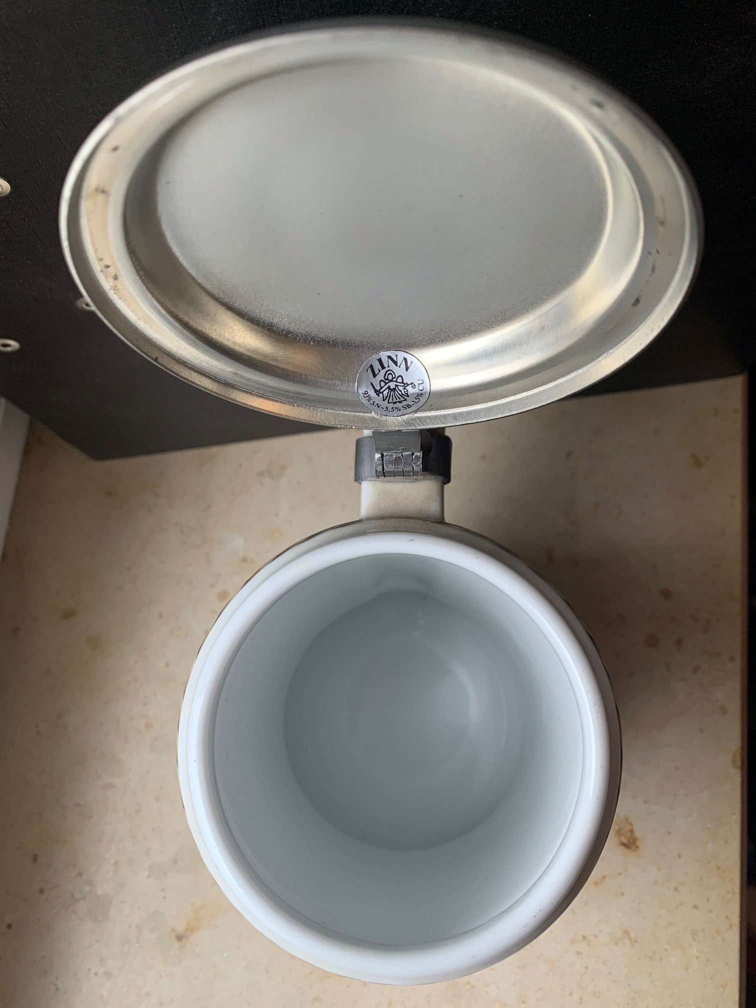 Beer Mug With Lid 3D Relief Mug With Plastic Relief Etsy