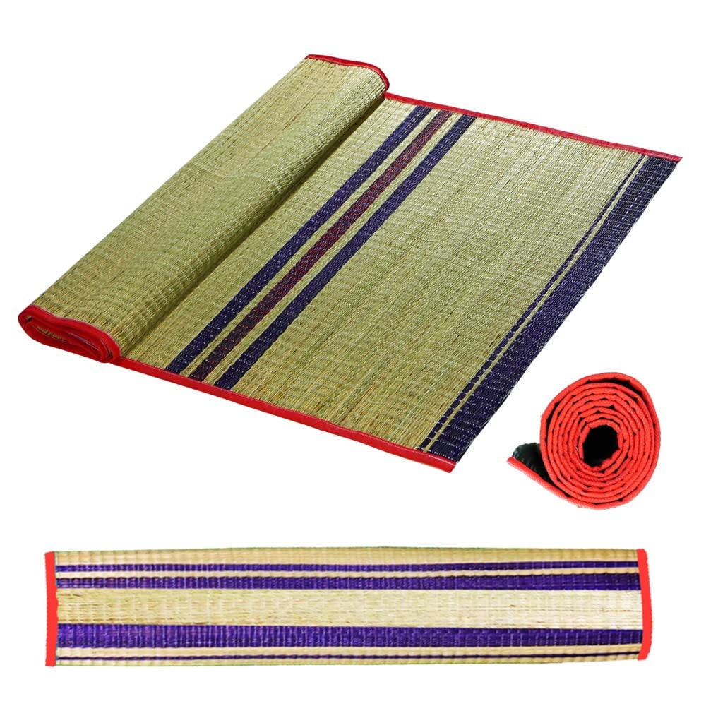 Natural Handmade Kusha Grass Mat, Office Nap Matnatural Sleep Matyoga