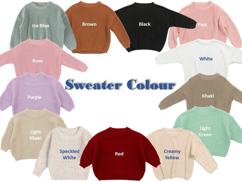 Cherished Custom Baby Sweaters: Personalize Their Name with Exquisite Embroidery image 6