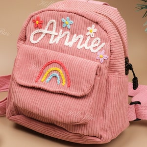 Personalized children's backpacks Customized toddler backpacks Wonderful gifts for children image 1