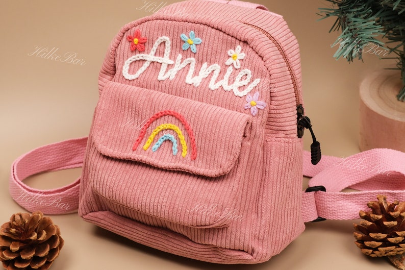 Personalized children's backpacks Customized toddler backpacks Wonderful gifts for children image 1