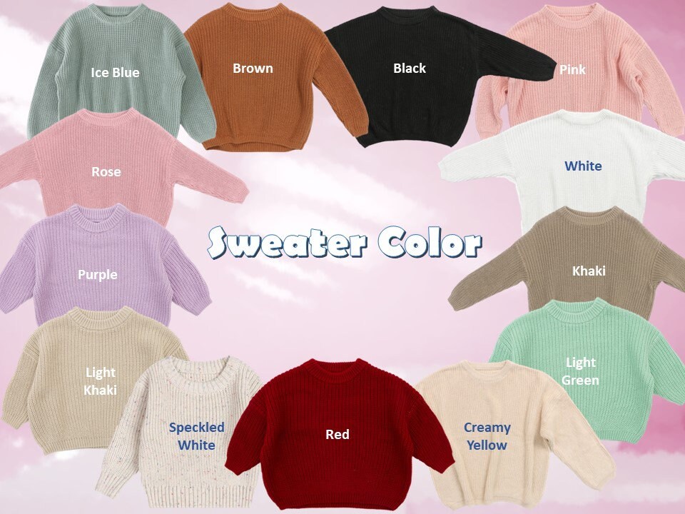 Cherished Custom Baby Sweaters: Personalize Their Name with Exquisite Embroidery