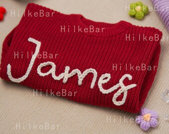 Treasured Personalized Baby Sweaters: Embroider Their Name with Elegance