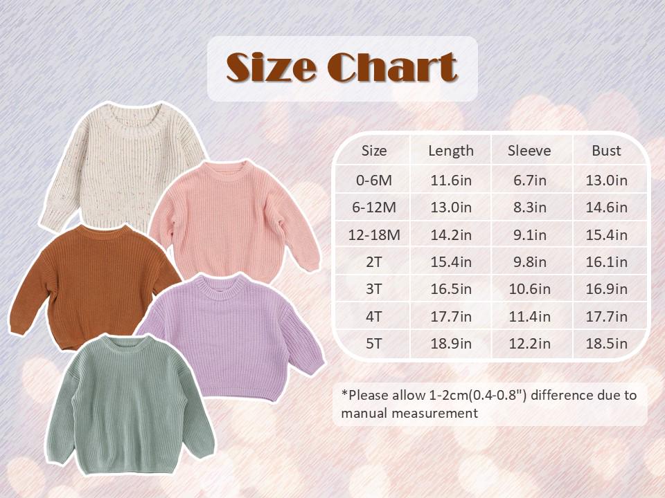 Personalized Baby Girl's Sweater With Hand-embroidered Name and