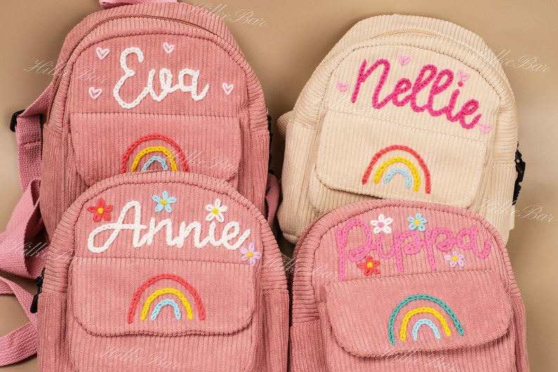 Personalized children's backpacks Customized toddler backpacks Wonderful gifts for children image 3