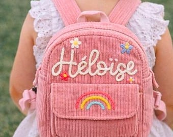 Randoseru Backpack, Passion Pink Loveheart Japanese Tight Stitch
