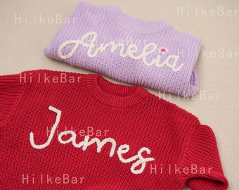 Treasured Personalized Baby Sweaters: Embroider Their Name with Elegance