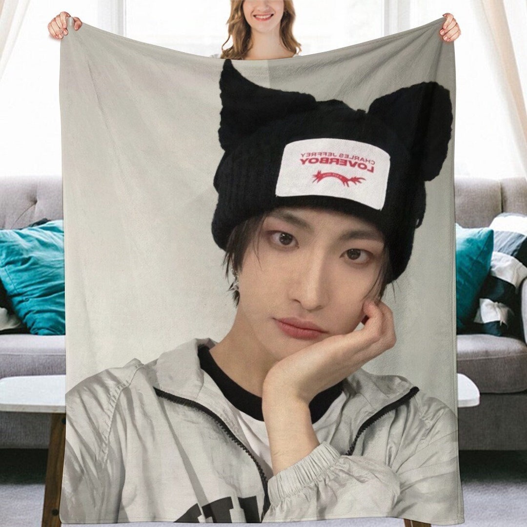 Seonghwa Ateez Photo Blanket Custom Seong Hwa Flannel Etsy