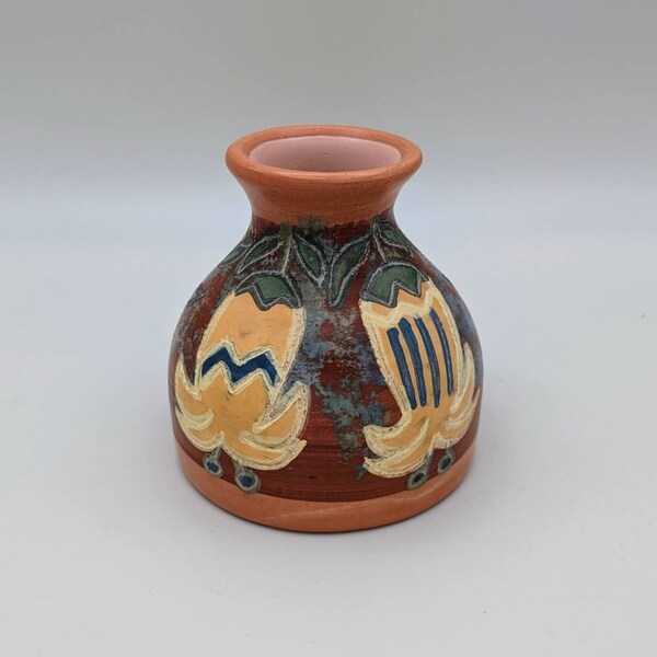 Terracotta Bud Vases Etsy