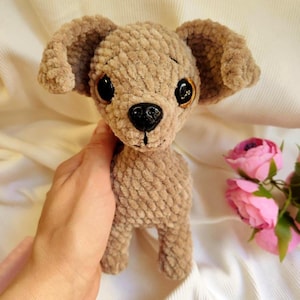 Schema all'uncinetto per un Chihuahua / Peluche amigurumi per cuccioli (schema PDF)
