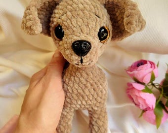 Crochet Chihuahua Pattern | Amigurumi Puppy Plush Toy (PDF Pattern)