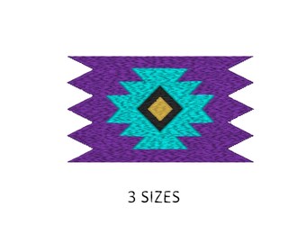 Native embroidery design. Geometrical Pattern. Digital File.