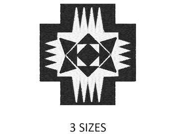 Native embroidery design. American native pattern. Digital file.