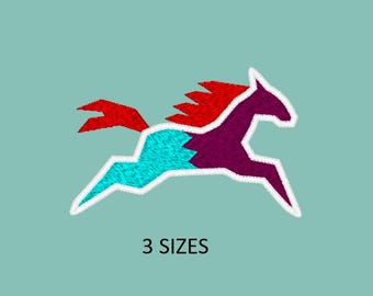 Native american Horse. Embroidery design. Digital File