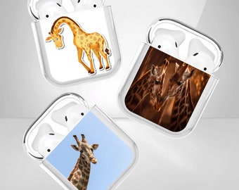Giraffe print Design Headphone Case Giraffe art Protective Cover for Airpods 3 2 Pro Galaxy Buds Live Beats Fit Studio WF