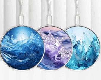 Hydrating Mobile Charger 15W Fast Wireless Power Mat for all Qi Devices, Element Station, Hub, Pad, Dock, Plate, Base