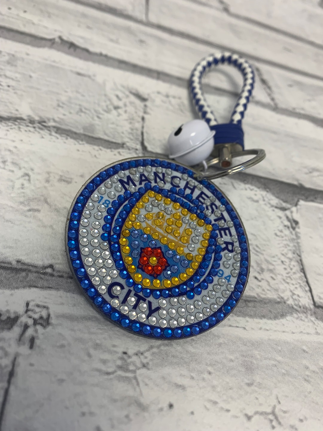 Manchester City Football Club Logo Double Sided Diamond Painting ...