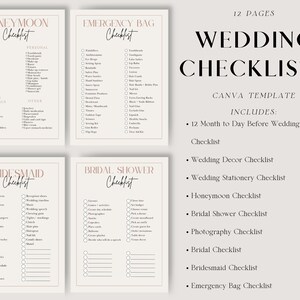 Wedding Planning Checklist, Wedding Planning Timeline, Wedding Checklist pdf Planner, Bridal Checklist, Wedding Organizer Photography Checklist, Bridal to do List, Wedding Coordinator Book, Wedding Preparation List, Printable, Marriage Planner