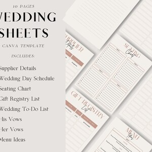 Wedding Planning Checklist, Wedding Planning Timeline, Wedding Checklist pdf Planner, Bridal Checklist, Wedding Organizer Photography Checklist, Bridal to do List, Wedding Coordinator Book, Wedding Preparation List, Printable, Marriage Planner