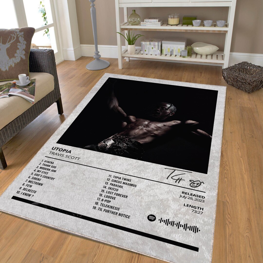 Buy UTOPIA Album Cover Rug, Music Decoration, Gifts for Music Fans ...