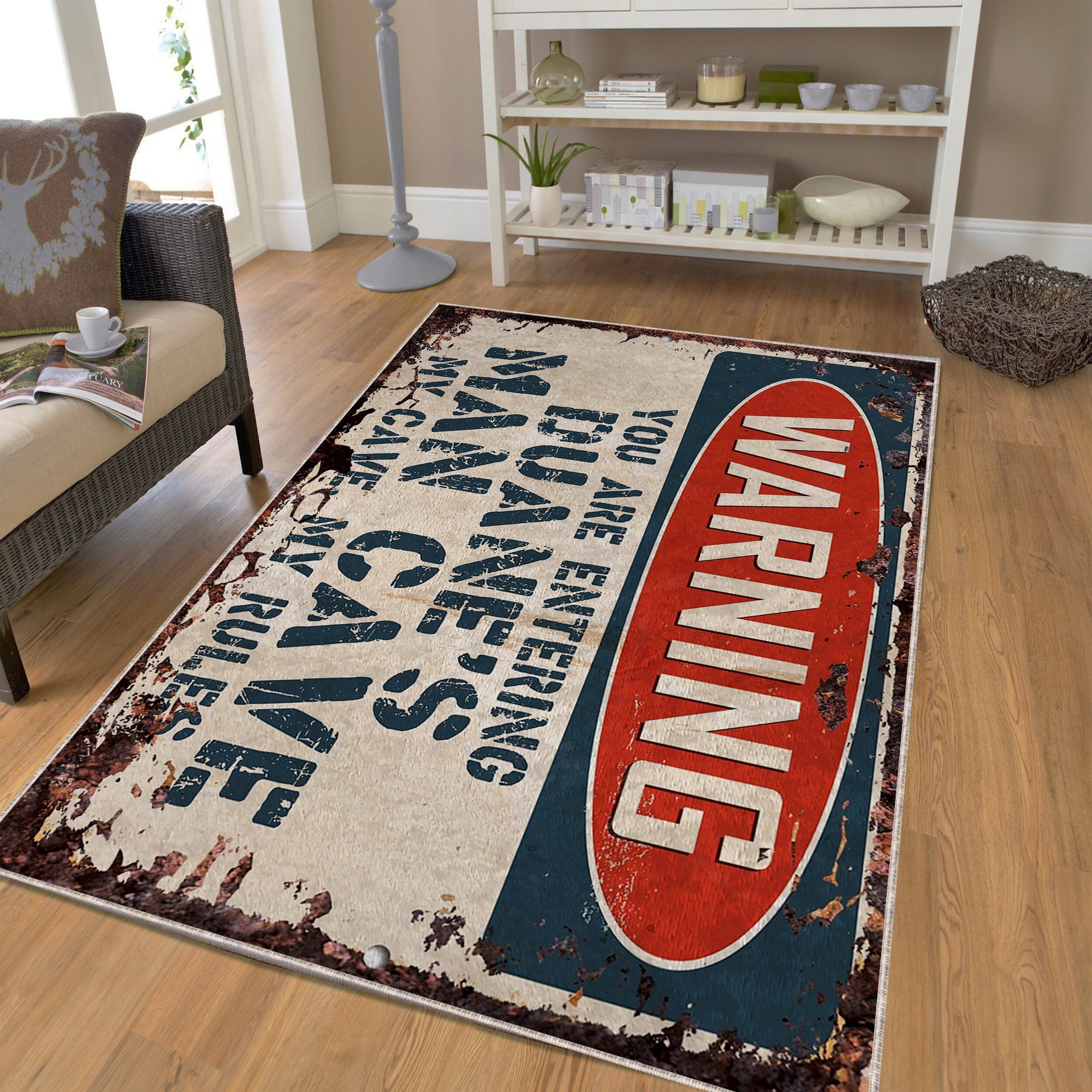 Cool Rugs For Man Cave