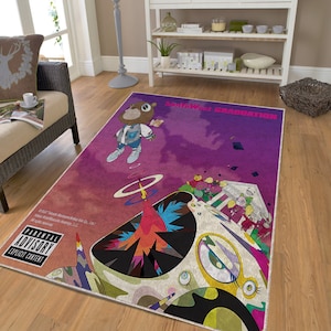 Hip-hop Album Cover Rug, Hip-Hop Album Cover Decoration, Custom Album Cover Decoration