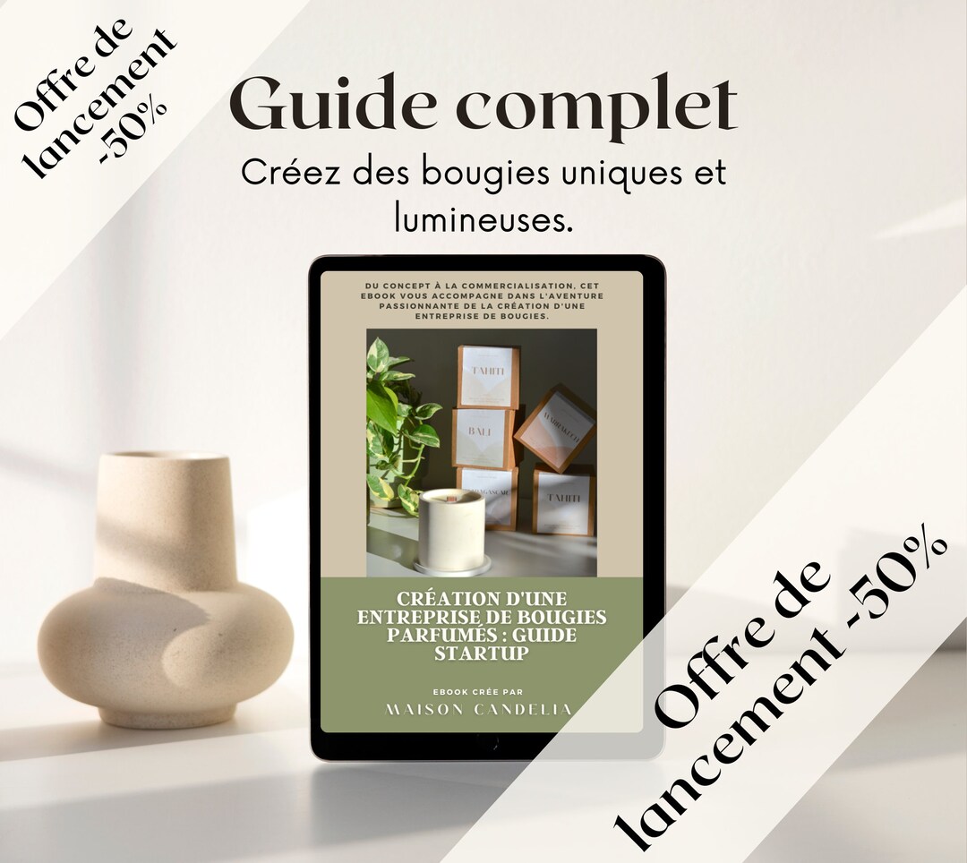 Creating a Scented Candle Business Startup Guide Etsy