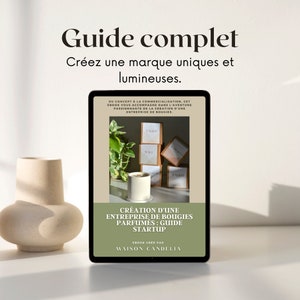 Création d'une entreprise de bougies parfumés : Guide Startup image 1