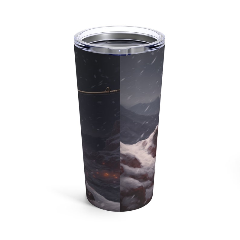 Artful Tumbler Holiday Gift Ideas Unique Print Tumbler Etsy