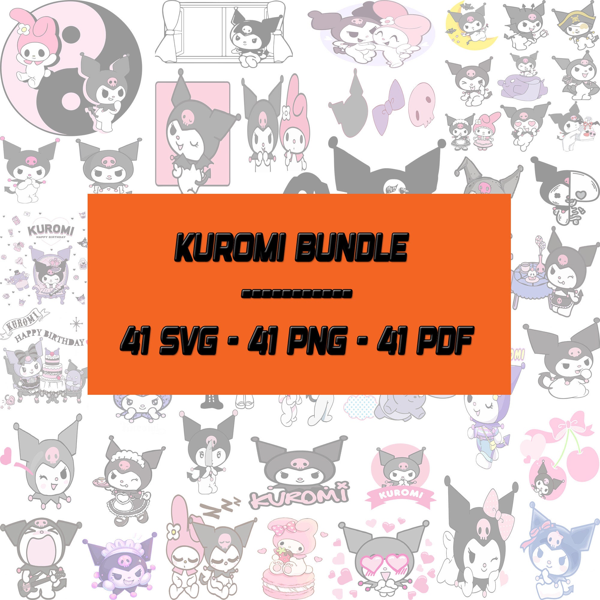 Series Brooch Pin Cute Kuromi Hello Kitty Pattern - Temu